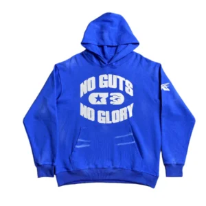 Hellstar "No Guts No Glory" Blue Hoodie